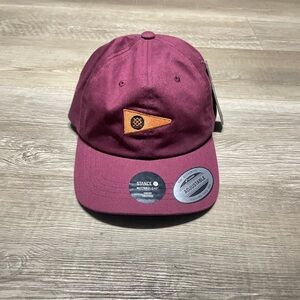 Stance baseball cap burgundy brand new with tags